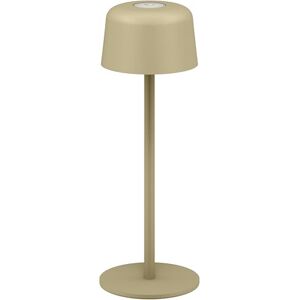 goobay Trådlös LED-bord 25 cm, 3 ljusstyrkenivåer, pekkontroll, 150 lm, 3 000 K, varm vit, batteritid upp till 12 timmar, IP44, metallhölje, inkl. USB-C laddningskabel — beige, 77678 goobay Trådlös LED-bord 25 cm, 3 ljusstyrkenivåer, pekkontroll, 150 lm, 3 000 K, varm vit, batteritid upp till 12 timmar, IP44, metallhölje, inkl. USB-C laddningskabel — beige, 77678