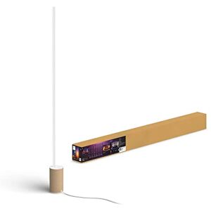 Philips Gradient Signe Oak: Vit golvlampa för sovrummet, White Ambiance, flerfärgfunktion, Zigbee & BT, röststyrning via Amazon Alexa, Google Home, Siri Philips Gradient Signe Oak: Vit golvlampa för sovrummet, White Ambiance, flerfärgfunktion, Zigbee & BT, röststyrning via Amazon Alexa, Google Home, Siri