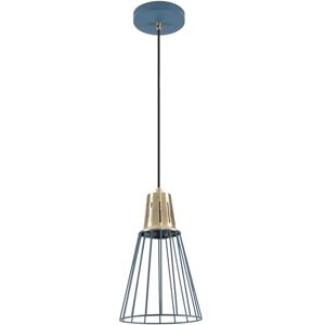 GTV KALIOPE-pendel, taklampa, 8266, AC220-240 V, 50/60Hz, 1 x E27, max. 40 W, IP20, diameter 18 cm, enkel blå GTV KALIOPE-pendel, taklampa, 8266, AC220-240 V, 50/60Hz, 1 x E27, max. 40 W, IP20, diameter 18 cm, enkel blå