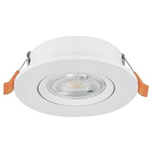 EGLO Barranco Infälld LED-taklampa, takspotlight med DIP-switch, svängbar takstrålkastare av vit plast, varmvitt–kallvitt ljus, inkl. GU10-glödlampa, 9 cm i diameter EGLO Barranco Infälld LED-taklampa, takspotlight med DIP-switch, svängbar takstrålkastare av vit plast, varmvitt–kallvitt ljus, inkl. GU10-glödlampa, 9 cm i diameter