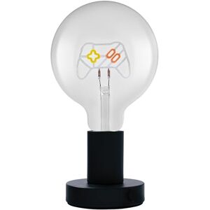 OSRAM 1906 Letter LED-bordslampa med kontrollbokstäver, neon, 1,2 W, E27, svart, kallvit, textilkabel OSRAM 1906 Letter LED-bordslampa med kontrollbokstäver, neon, 1,2 W, E27, svart, kallvit, textilkabel