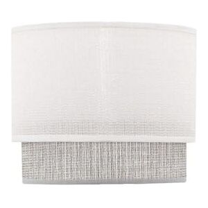 PRENDELUZ 18 Dx16dx16dx15h vit och grå skrivbordsskärm, perfekt för dekorativ och funktionell belysning i arbetsutrymmen och hemmet. PRENDELUZ 18 Dx16dx16dx15h vit och grå skrivbordsskärm, perfekt för dekorativ och funktionell belysning i arbetsutrymmen och hemmet.