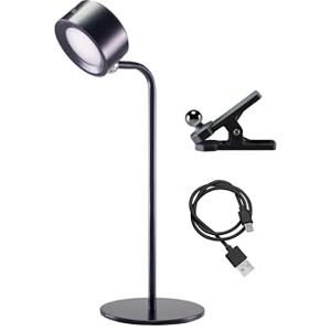 BEPER P201UTP301 Trådlös Läslampa, 3 Användningsområden: Bords-, Vägg- och Klämlampa, 2.3 W, Uppladdningsbar USB-C, 3 Ljusfärger, Svart BEPER P201UTP301 Trådlös Läslampa, 3 Användningsområden: Bords-, Vägg- och Klämlampa, 2.3 W, Uppladdningsbar USB-C, 3 Ljusfärger, Svart