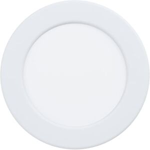 EGLO LED infälld spotlight Fueva 6, rund infälld badrumslampa, badrumslampa tak i plast i vitt, infälld spotlight plan, varmvit-kallvit, IP44, ∅ 11,7 cm EGLO LED infälld spotlight Fueva 6, rund infälld badrumslampa, badrumslampa tak i plast i vitt, infälld spotlight plan, varmvit-kallvit, IP44, ∅ 11,7 cm