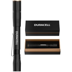 Duracell LED-pennlampa DF400R Pro – 400 lumen, fokuserbar, 35 m ljusvidd, USB-C uppladdningsbart, litiumbatteri integrerat, olika ljuslägen, aluminiumhölje, kompakt och robust Duracell LED-pennlampa DF400R Pro – 400 lumen, fokuserbar, 35 m ljusvidd, USB-C uppladdningsbart, litiumbatteri integrerat, olika ljuslägen, aluminiumhölje, kompakt och robust