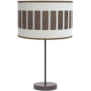 PRENDELUZ Bordsskiva 1 x e27, brun/vitoxid, 62 x 30 x 30 cm, perfekt som dekorativ och funktionell belysning i inomhusutrymmen. PRENDELUZ Bordsskiva 1 x e27, brun/vitoxid, 62 x 30 x 30 cm, perfekt som dekorativ och funktionell belysning i inomhusutrymmen.