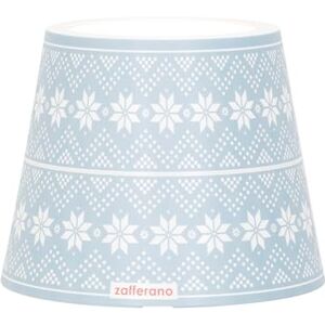 Zafferano , Poldina Cover Specialutgåva för jul, Lampskärm i Metall till Bordslampa, Kompatibel med Poldina-Lampor, Italiensk Design, Ø11,4 x 8,9 CM, Färg Azurblå Snöflingor Zafferano , Poldina Cover Specialutgåva för jul, Lampskärm i Metall till Bordslampa, Kompatibel med Poldina-Lampor, Italiensk Design, Ø11,4 x 8,9 CM, Färg Azurblå Snöflingor