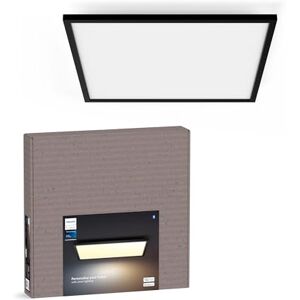 Philips Aurelle Kvadrat: 39W, Svart, inkluderar en Hue Dimmer Switch, takplafond, LED-modul, LED-panel, White Ambiance, Zigbee & Bluetooth, trådlös, Philips Aurelle Kvadrat: 39W, Svart, inkluderar en Hue Dimmer Switch, takplafond, LED-modul, LED-panel, White Ambiance, Zigbee & Bluetooth, trådlös,