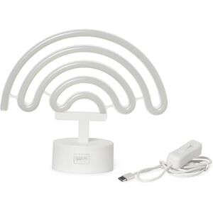 LEGAMI LED-lampa med neoneffekt, det är ett tecken, regnbågstema, dubbel strömförsörjning, typ-C-kabel (ingår) eller batterier (ingår ej), bord LEGAMI LED-lampa med neoneffekt, det är ett tecken, regnbågstema, dubbel strömförsörjning, typ-C-kabel (ingår) eller batterier (ingår ej), bord