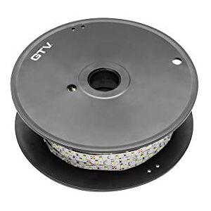 GTV 5 m 300 LED-remsa ljus 8 mm 3528 SMD 12 V LED flexibel remsa belysning – kall vit GTV 5 m 300 LED-remsa ljus 8 mm 3528 SMD 12 V LED flexibel remsa belysning – kall vit