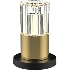 BOLD Kristy LED dekorativ bordslampa (trådlös, steglöst dimbar, 2200–3000K varmvit, laddstation + 1 m USB-kabel, upp till 10 h) Guld BOLD Kristy LED dekorativ bordslampa (trådlös, steglöst dimbar, 2200–3000K varmvit, laddstation + 1 m USB-kabel, upp till 10 h) Guld