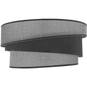 PRENDELUZ Hängande lampskärm/fot E27 grå 40 x 30 x 20 cm, perfekt för att lysa upp vardagsrum och skapa mysiga miljöer. PRENDELUZ Hängande lampskärm/fot E27 grå 40 x 30 x 20 cm, perfekt för att lysa upp vardagsrum och skapa mysiga miljöer.