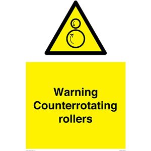 Viking Varning roterande rullar skylt – 400 x 600 mm – A2P Viking Varning roterande rullar skylt – 400 x 600 mm – A2P