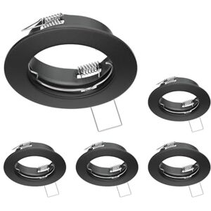 ledscom.de 5 st. infälld takram FERE, rund, svart matt ledscom.de 5 st. infälld takram FERE, rund, svart matt