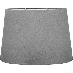 LUM&CO Sema 97122 lampskärm oval textur/tyg ljusgrå LUM&CO Sema 97122 lampskärm oval textur/tyg ljusgrå