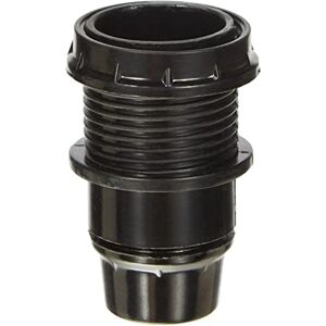 Tibelec 810420 Lampsockel E14 isolerad bakelit halvgängad svart 2,7 x 5,3 cm + ring Tibelec 810420 Lampsockel E14 isolerad bakelit halvgängad svart 2,7 x 5,3 cm + ring