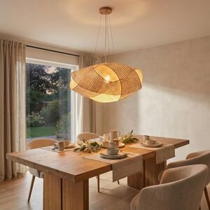 B·LED BARCELONA LED BARCELONA LED Stor Pendellampa i Naturlig Rotting NIDO E27 Handgjord Taklampa i Bambu och Pil Klassisk Modern Vintage Lyx för Vardagsrum Matrum Kök B·LED BARCELONA LED BARCELONA LED Stor Pendellampa i Naturlig Rotting NIDO E27 Handgjord Taklampa i Bambu och Pil Klassisk Modern Vintage Lyx för Vardagsrum Matrum Kök