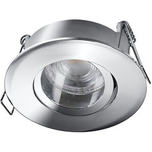 OSRAM Spot Set LED infälld spotlight IP65 Press 4,5W Krom, 320 lm 2700K Varmvit, CRI≥80, lämplig för fuktiga rum, set om 3 OSRAM Spot Set LED infälld spotlight IP65 Press 4,5W Krom, 320 lm 2700K Varmvit, CRI≥80, lämplig för fuktiga rum, set om 3