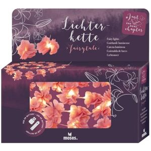 moses . Just One More Chapter ljusslinga, Fairylights, ljuskedja med 20 varmvita lysdioder och roséfärgade blommor av tyg, LED-stämningsljus med USB-C-kontakt och batteridrift moses . Just One More Chapter ljusslinga, Fairylights, ljuskedja med 20 varmvita lysdioder och roséfärgade blommor av tyg, LED-stämningsljus med USB-C-kontakt och batteridrift