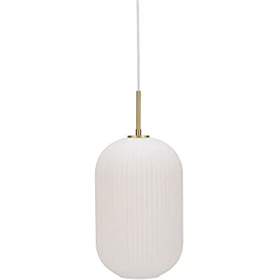 Pauleen 48233 Splendid Delight Pendellampa Max. 20 watt Vit, Guld Glas, Metall E27 Pauleen 48233 Splendid Delight Pendellampa Max. 20 watt Vit, Guld Glas, Metall E27