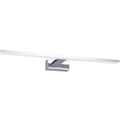 EGLO LED spegellampa Conettilla, badrumslampa, aluminium krom och vit plast, varm- till kallvit, IP44, 60 cm lång EGLO LED spegellampa Conettilla, badrumslampa, aluminium krom och vit plast, varm- till kallvit, IP44, 60 cm lång