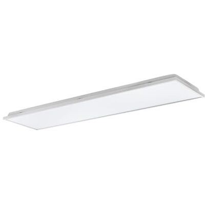EGLO LED taklampa Urtebieta, LED-panel av metall och en ljusyta av plast i vitt, kökslampa, LED kontorslampa neutral vit, L 119,5 cm EGLO LED taklampa Urtebieta, LED-panel av metall och en ljusyta av plast i vitt, kökslampa, LED kontorslampa neutral vit, L 119,5 cm