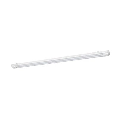OSRAM LED-ljuslist med hög ljuseffektivitet i vitt med stålhölje, kallvitt, ersätter T8-armaturer, IP20-skydd för inomhusbruk OSRAM LED-ljuslist med hög ljuseffektivitet i vitt med stålhölje, kallvitt, ersätter T8-armaturer, IP20-skydd för inomhusbruk