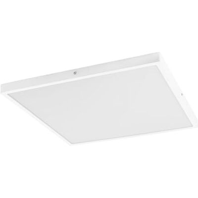 EGLO LED taklampa Fueva 1, 1 glödlampa taklampa, material: Aluminium, plast, färg: vit, L: 50 x 50 cm, varm vit EGLO LED taklampa Fueva 1, 1 glödlampa taklampa, material: Aluminium, plast, färg: vit, L: 50 x 50 cm, varm vit