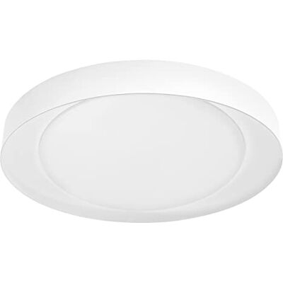 LEDVANCE Smart LED vägglampa och taklampa för inomhusbruk med WiFi-teknik, justerbar ljusfärg (3000 K-6500K), vit, 490 mm, kompatibel med Google och Alexa Voice Control, SMART+ WIFI ORBIS EYE LEDVANCE Smart LED vägglampa och taklampa för inomhusbruk med WiFi-teknik, justerbar ljusfärg (3000 K-6500K), vit, 490 mm, kompatibel med Google och Alexa Voice Control, SMART+ WIFI ORBIS EYE