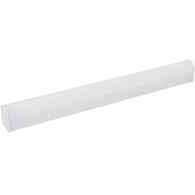 Gefom IP44 LED STANDIG INTEGREE 60 cm, aluminiumkropp, PC-finish, med interiör, 10 W, 950 lumen, Gefom IP44 LED STANDIG INTEGREE 60 cm, aluminiumkropp, PC-finish, med interiör, 10 W, 950 lumen,