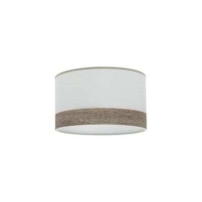 Levitantes E27 vit lampskärm och grått trä, mått 40 x 40 x 20 cm, perfekt för dekoration och belysning i vardagsrum. Levitantes E27 vit lampskärm och grått trä, mått 40 x 40 x 20 cm, perfekt för dekoration och belysning i vardagsrum.