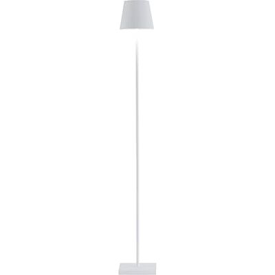 Zafferano , Poldina L-lampa, Uppladdningsbar Sladdlös Golvlampa med Touchkontroller, Lämplig för Inomhus och Utomhus Bruk, Dimmer, 2200-3000 K, Justerbar Höjd 52-122 CM, Vit-Färg Zafferano , Poldina L-lampa, Uppladdningsbar Sladdlös Golvlampa med Touchkontroller, Lämplig för Inomhus och Utomhus Bruk, Dimmer, 2200-3000 K, Justerbar Höjd 52-122 CM, Vit-Färg