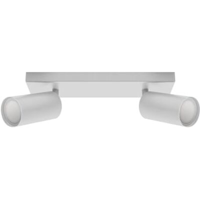 WatioWave 2 x GU10, 2 x 35 W, IP20, 250 mm, vit, perfekt för miljöbelysning och inredning. WatioWave 2 x GU10, 2 x 35 W, IP20, 250 mm, vit, perfekt för miljöbelysning och inredning.