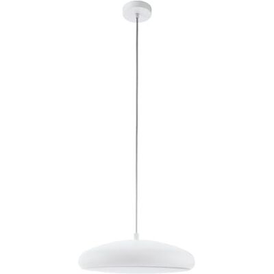 EGLO Anslut Riodeva-C LED pendellampa 1 glödlampa stål och plast vit med färgtemperaturförändring (arm, neutral, kall), RGB dimbar EGLO Anslut Riodeva-C LED pendellampa 1 glödlampa stål och plast vit med färgtemperaturförändring (arm, neutral, kall), RGB dimbar