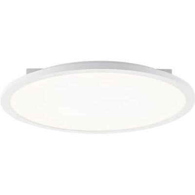 Lightbox Utskjutande LED-panel Ø 42 cm dimbar vägg- och takpanel med vit ram & fjärrkontroll & CCT varmvit till kall vit ljusfärg (3 000–6 500 K) 1 800 Lightbox Utskjutande LED-panel Ø 42 cm dimbar vägg- och takpanel med vit ram & fjärrkontroll & CCT varmvit till kall vit ljusfärg (3 000–6 500 K) 1 800