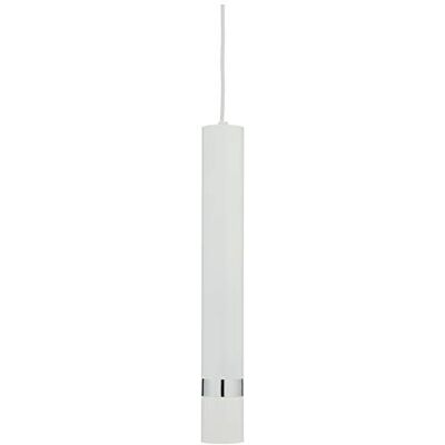 Homemania Joker hängande lampa vit, krom metall, 8 x 8 x 120 cm Homemania Joker hängande lampa vit, krom metall, 8 x 8 x 120 cm