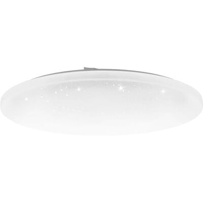 EGLO Access Frania-A LED-taklampa, 1 lampa, vägglampa med kristalleffekt av stål och plast, vit, med fjärrkontroll, färgtemperaturförändring (varm, neutral, kall), dimbar, Ø 57 cm EGLO Access Frania-A LED-taklampa, 1 lampa, vägglampa med kristalleffekt av stål och plast, vit, med fjärrkontroll, färgtemperaturförändring (varm, neutral, kall), dimbar, Ø 57 cm