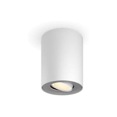 Philips Pillar spot single spot wit met dimmer switch Philips Pillar spot single spot wit met dimmer switch