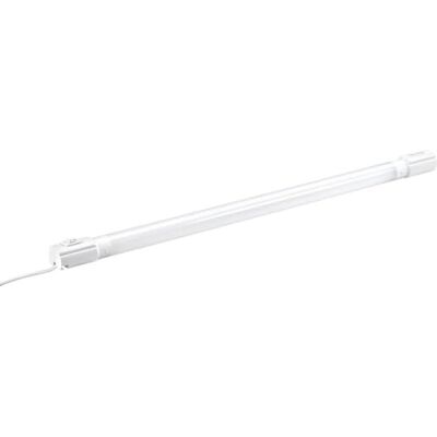 OSRAM LED-ljusstång 600 mm, neutral vit, 8,9 W, 900 lumen, enkel installation, energibesparing, IP20, för kök och arbetsytor OSRAM LED-ljusstång 600 mm, neutral vit, 8,9 W, 900 lumen, enkel installation, energibesparing, IP20, för kök och arbetsytor