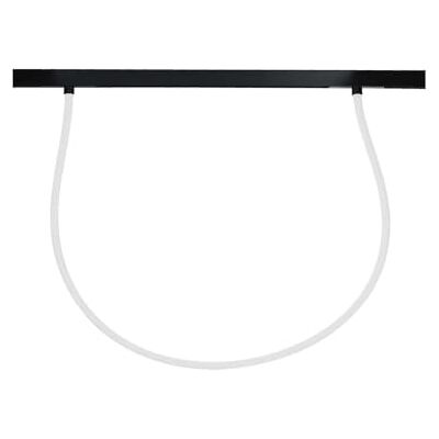 Brightium Rail Light 23 W LED-spotlight med flexibelt rör, 3 000 K varmt ljus, svart kropp, enkel installation och mångsidighet i riktning.* Brightium Rail Light 23 W LED-spotlight med flexibelt rör, 3 000 K varmt ljus, svart kropp, enkel installation och mångsidighet i riktning.*