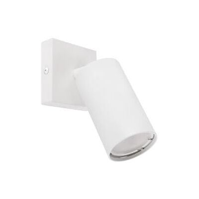 WatioWave Vägglampa GU10 35W IP20 Ø75 vit, idealisk för dekorativ belysning inomhus och moderna miljöer. WatioWave Vägglampa GU10 35W IP20 Ø75 vit, idealisk för dekorativ belysning inomhus och moderna miljöer.
