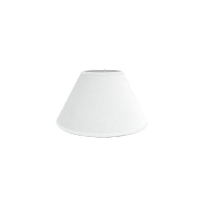 VoltShine Lampskärm vit E27 klar skärm, med sluten avsmalnande design, mått 20 x 10 x 13 cm, perfekt för elegant och funktionell belysning VoltShine Lampskärm vit E27 klar skärm, med sluten avsmalnande design, mått 20 x 10 x 13 cm, perfekt för elegant och funktionell belysning