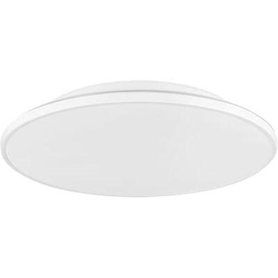 EGLO LED taklampa Crespillo, 1-glödlampa utanpåliggande, plasttaklampa, kökslampa i vitt, kontorslampa, utanpåliggande belysning neutral vit, Ø 38 cm EGLO LED taklampa Crespillo, 1-glödlampa utanpåliggande, plasttaklampa, kökslampa i vitt, kontorslampa, utanpåliggande belysning neutral vit, Ø 38 cm