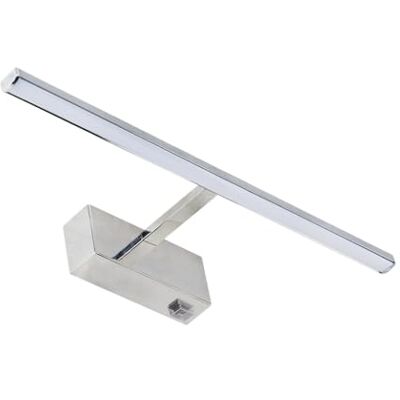 WatioWave LED badrumsbelysning 8 W IP44 4000K 1070 lm 405 mm krom, perfekt för effektiv belysning och dekoration i våtrum. WatioWave LED badrumsbelysning 8 W IP44 4000K 1070 lm 405 mm krom, perfekt för effektiv belysning och dekoration i våtrum.