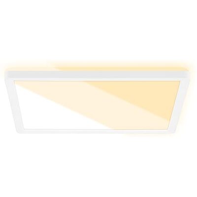 BRILONER – LED-taklampa för vardagsrum, LED-taklampa platt, LED-lampa, vardagsrum, LED-panel, justerbar ljusfärg, bakljus, vit, 29,3 cm BRILONER – LED-taklampa för vardagsrum, LED-taklampa platt, LED-lampa, vardagsrum, LED-panel, justerbar ljusfärg, bakljus, vit, 29,3 cm