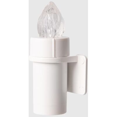 La Briantina Elektrisk flamlampa 365 dagar med självhäftande baksida blinkande ljus, väderbeständigt, för inomhus/utomhus batteri ingår, ø 2,5 x 7 cm La Briantina Elektrisk flamlampa 365 dagar med självhäftande baksida blinkande ljus, väderbeständigt, för inomhus/utomhus batteri ingår, ø 2,5 x 7 cm
