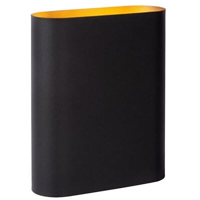 LUCIDE OVALIS Vägglampa 2xE14 svart LUCIDE OVALIS Vägglampa 2xE14 svart