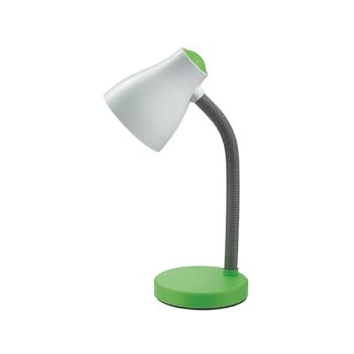 WatioWave Flexo E27 grönt skrivbord med flexibel arm, solid bas och modern design, perfekt för att belysa arbetsytor eller läsplatser. WatioWave Flexo E27 grönt skrivbord med flexibel arm, solid bas och modern design, perfekt för att belysa arbetsytor eller läsplatser.
