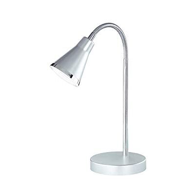 RL LIVE YOUR LIGHT Reality Leuchten LED-bordslampa Arras R52711101, inkl. 3,8 watt LED, skärm plast titanfärgad RL LIVE YOUR LIGHT Reality Leuchten LED-bordslampa Arras R52711101, inkl. 3,8 watt LED, skärm plast titanfärgad