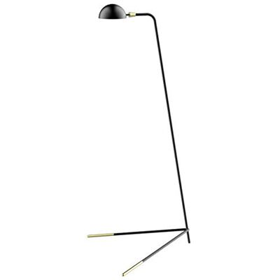 Tak Design Golvlampa metall, matt svart + blank mässing 68 mm X 71 mm x 15 mm Tak Design Golvlampa metall, matt svart + blank mässing 68 mm X 71 mm x 15 mm